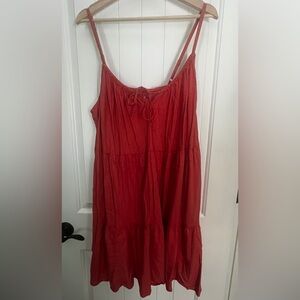Old Navy Red Sleeveless Dress